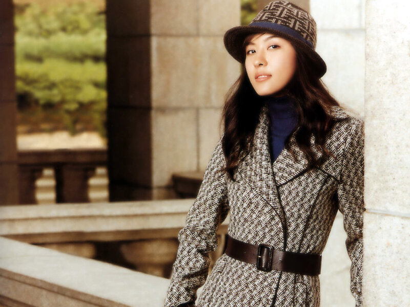 Woman in Coat and Hat — Brown