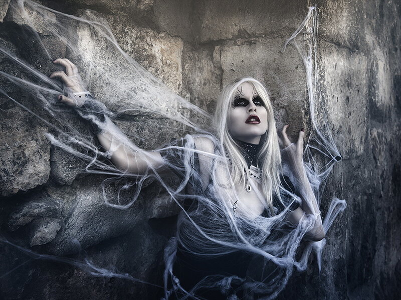 Woman in Cobweb