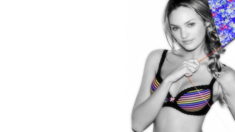 woman in colorful bra