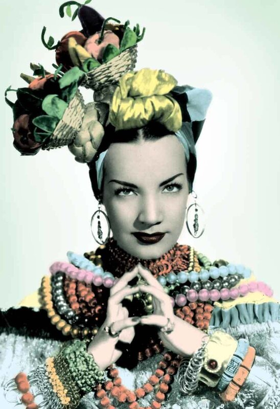 woman in colorful costume