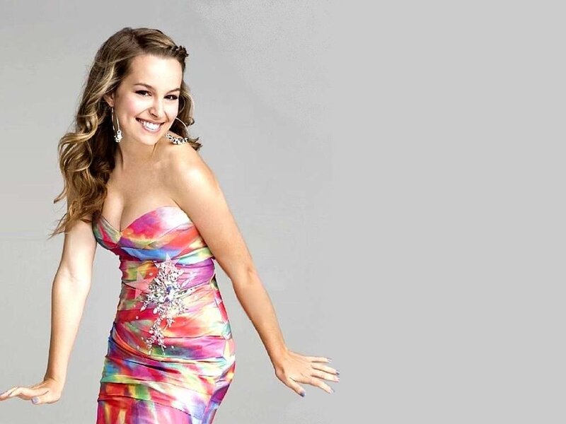 Woman in Colorful Dress — Pink, Happy