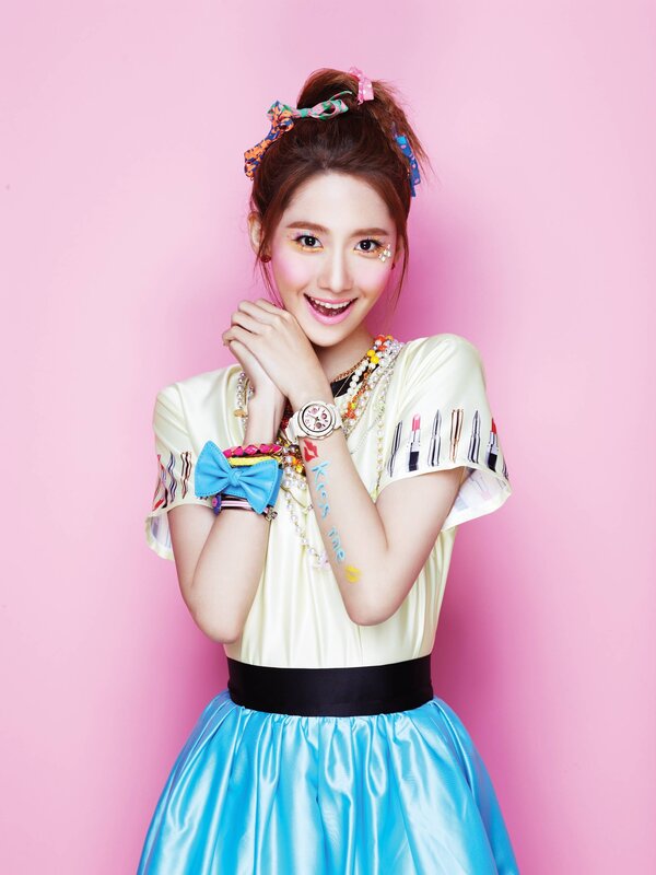 woman in colorful outfit
