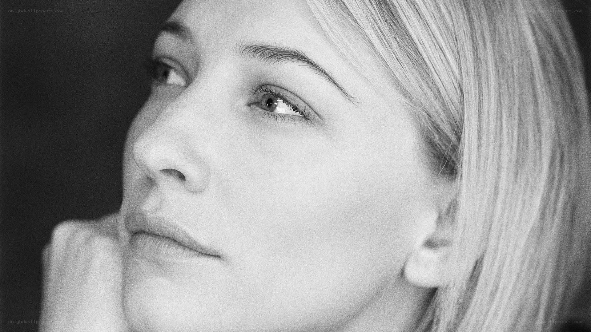 woman in contemplative pose