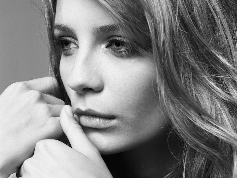 woman in contemplative pose