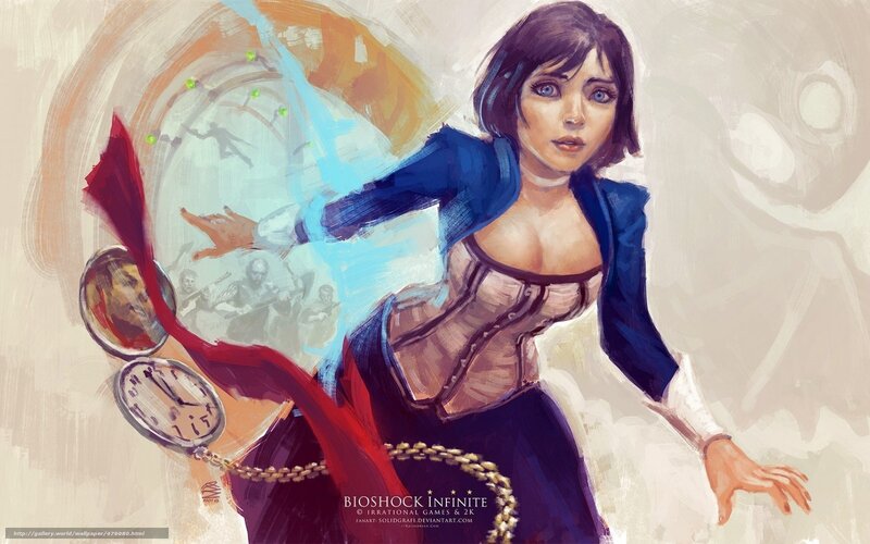 Woman in Corset and Coat