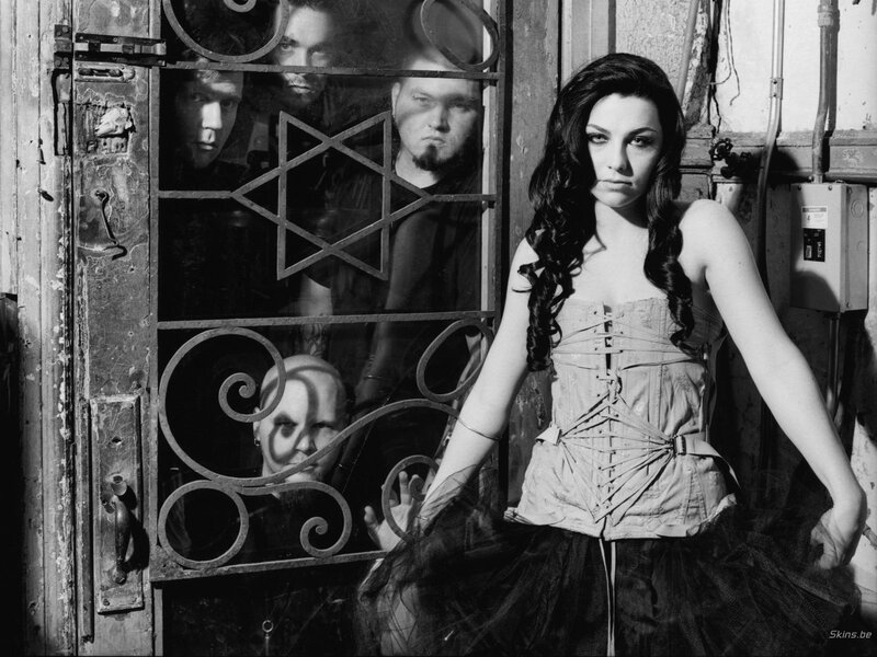 Woman in Corset with Band
