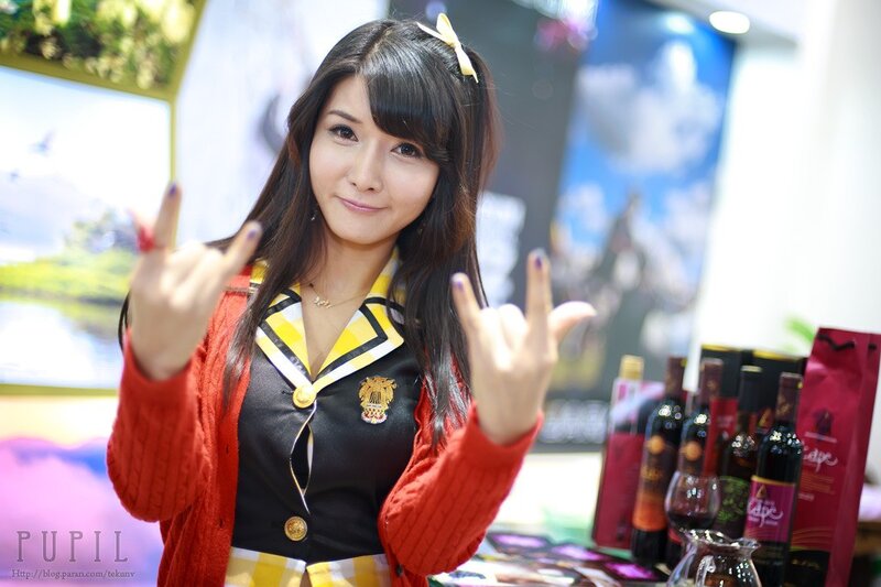 Woman in cosplay at event