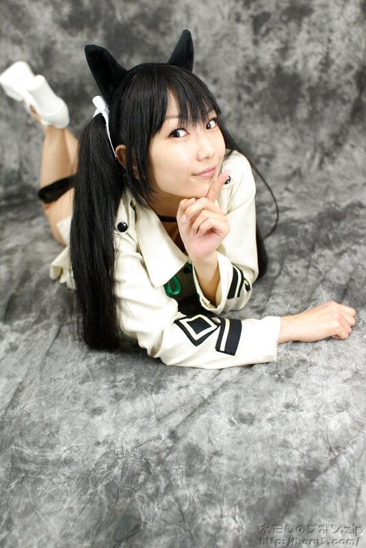 Woman in Cosplay — Black, Playful, Photograph
