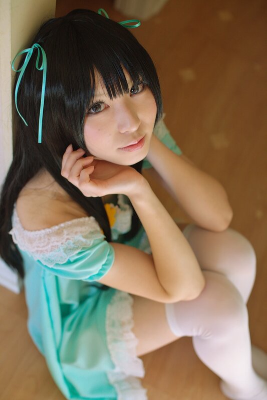 Woman in Cosplay — Green