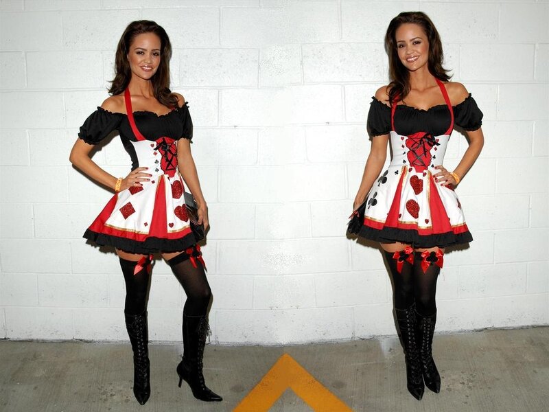 Woman in Costume — Black, Playful