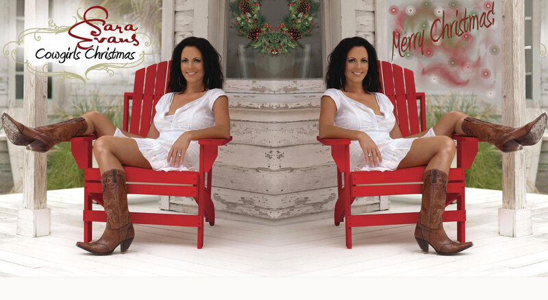 Woman in Cowboy Boots — White, Festive