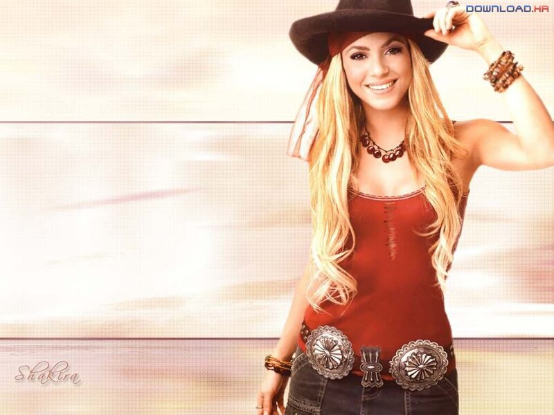 Woman in Cowboy Hat — Red, Confident