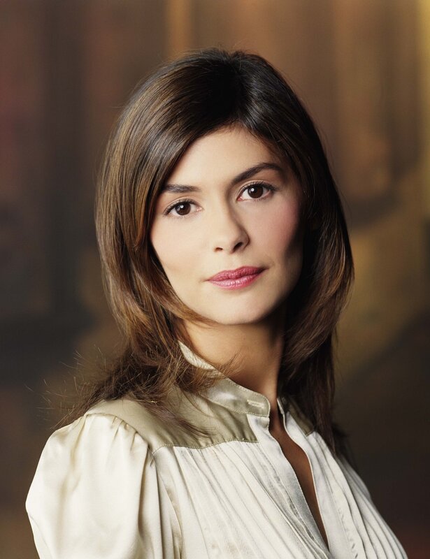 woman in cream blouse