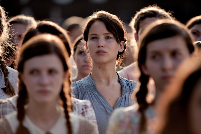 woman in crowd at event