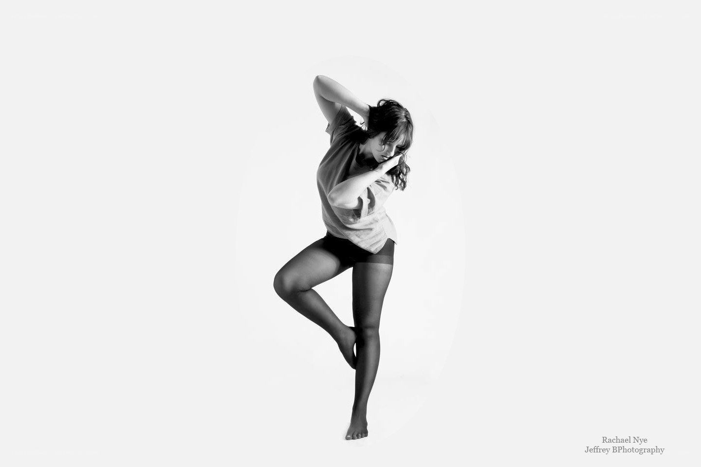 woman in dance pose