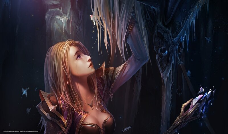 woman in dark cave with butterfly