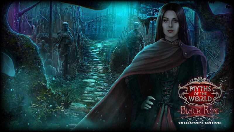 Woman in Dark Cloak — Green