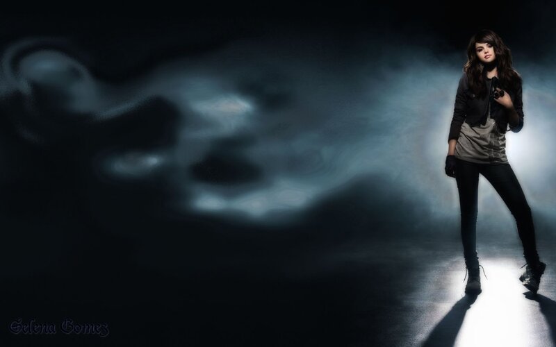 Woman in Dark Clothing — Black, Dramatic, Night, Photograph