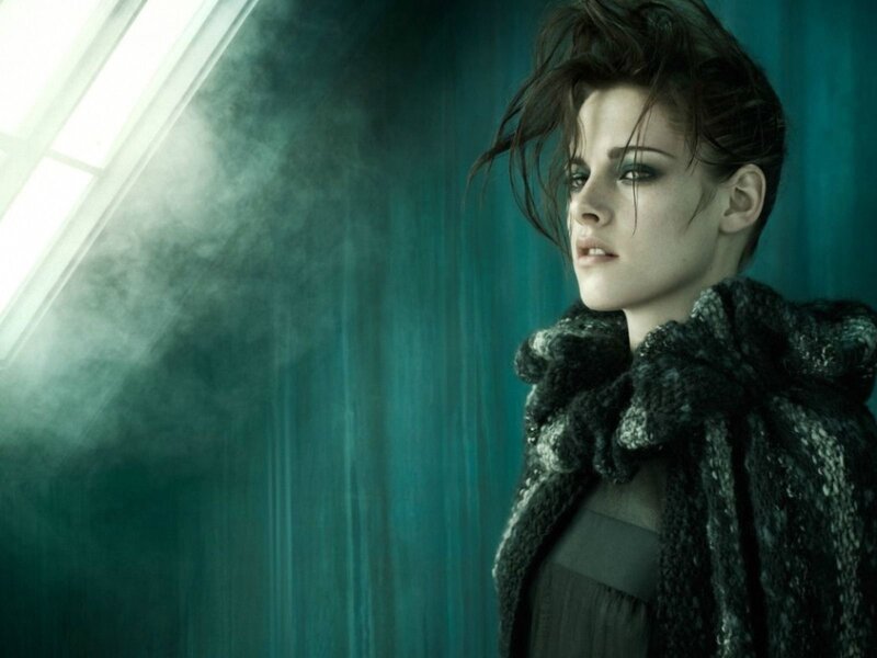 Woman in Dark Coat — Teal, Dramatic