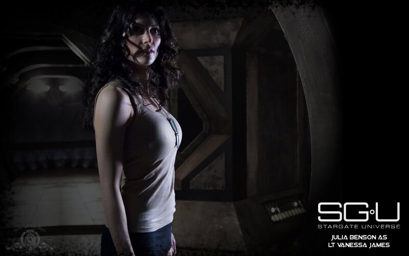 Woman in Dark Corridor — Black, Dramatic, Night, Photograph