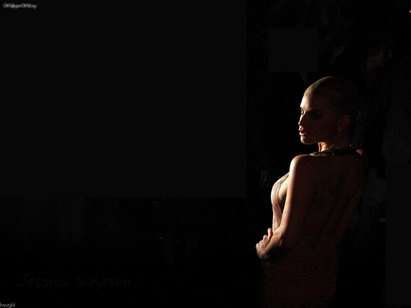 Woman in Dark Room — Black