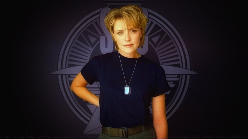 Woman in Dark Shirt — Black, Serious, Photograph