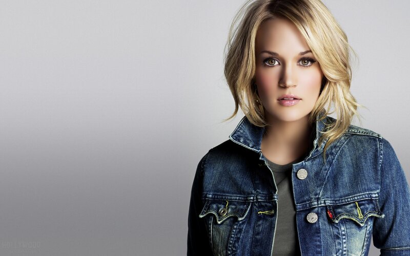 woman in denim jacket