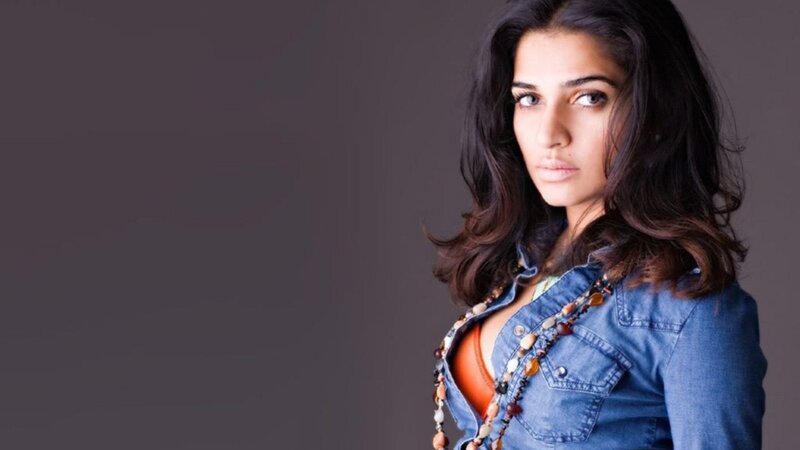 woman in denim jacket