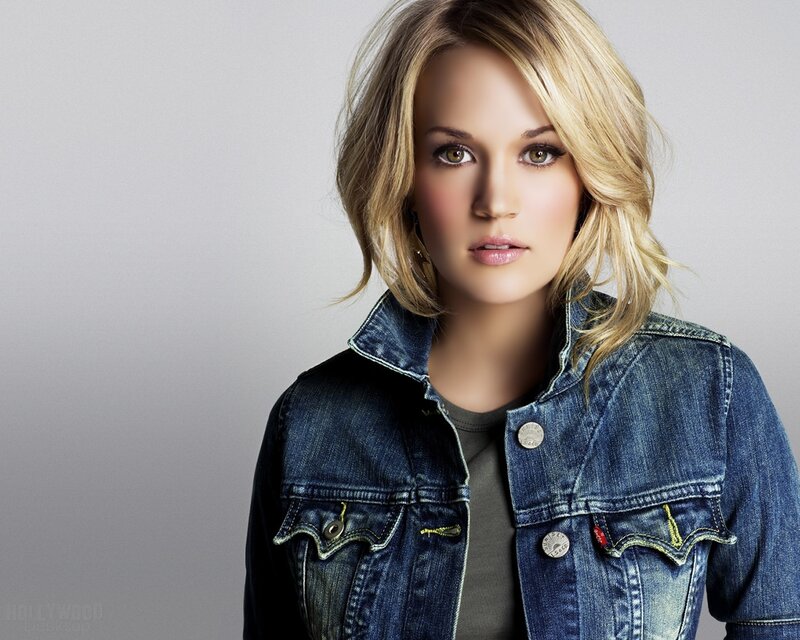 woman in denim jacket