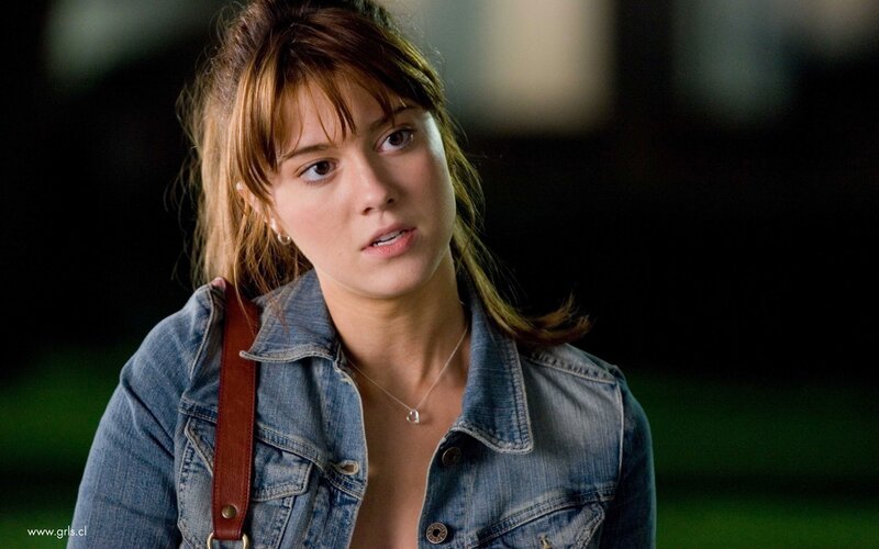 woman in denim jacket