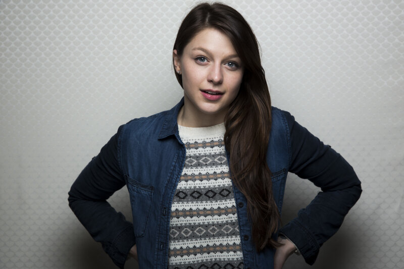 woman in denim jacket