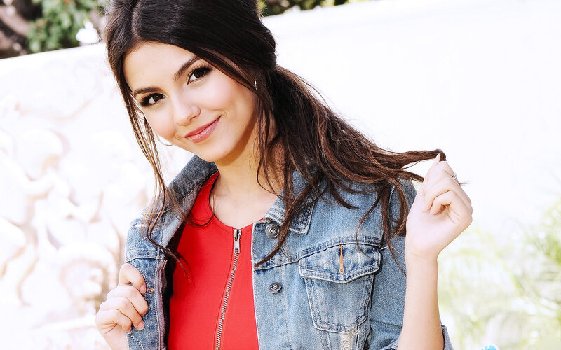 Woman in Denim Jacket — Blue, Casual
