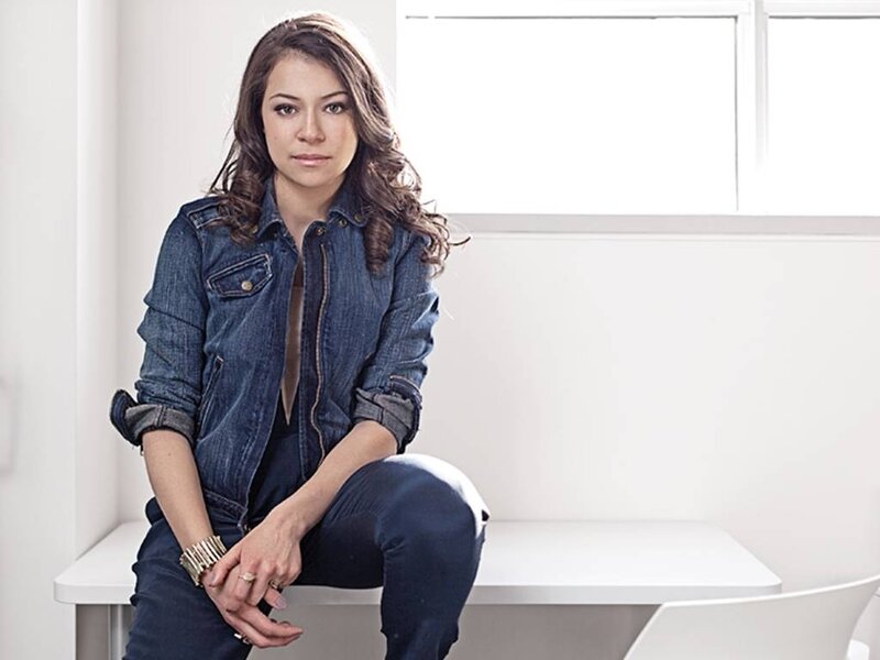 Woman in Denim Jacket — Blue, Neutral, Afternoon