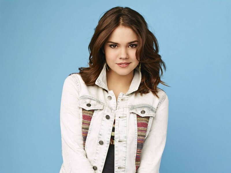Woman in Denim Jacket — Blue, Neutral, Photograph, Denim Jacket, Blue Background