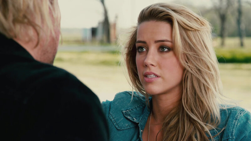 Woman in Denim Jacket — Blue, Serious