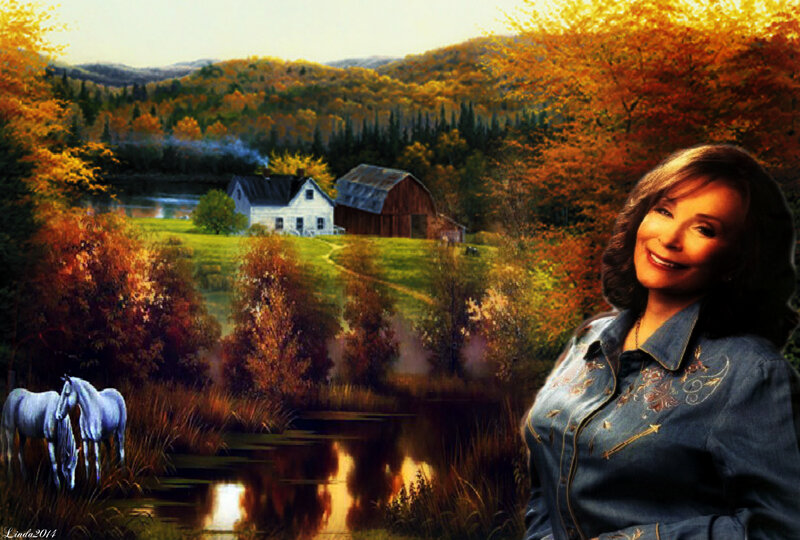 Woman in Denim Jacket — Orange, Serene