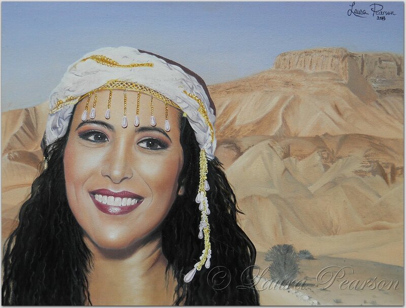 Woman in Desert Attire — Beige