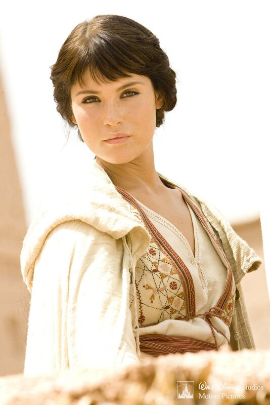 woman in desert attire