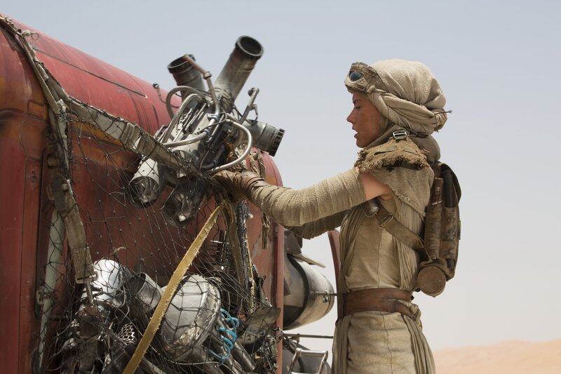 Woman in Desert Gear