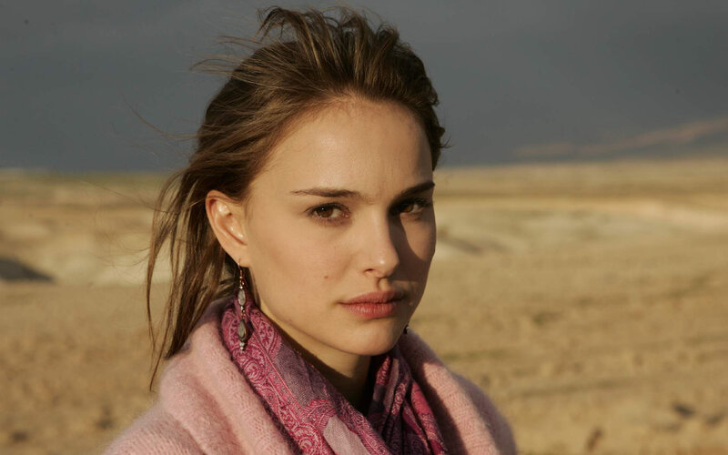 woman in desert landscape
