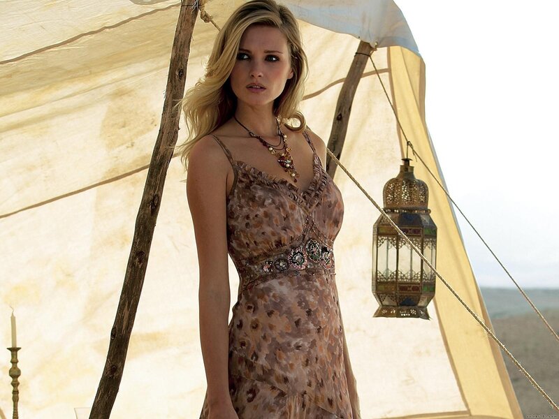 woman in desert tent