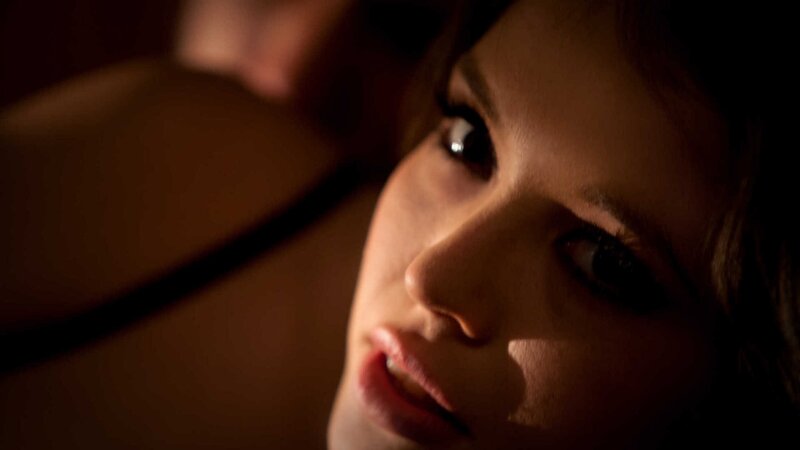 Woman in Dim Light — Brown, Dramatic, Night