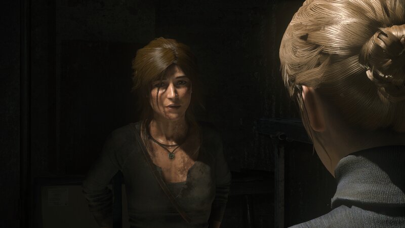 Woman in Dimly Lit Room — Brown