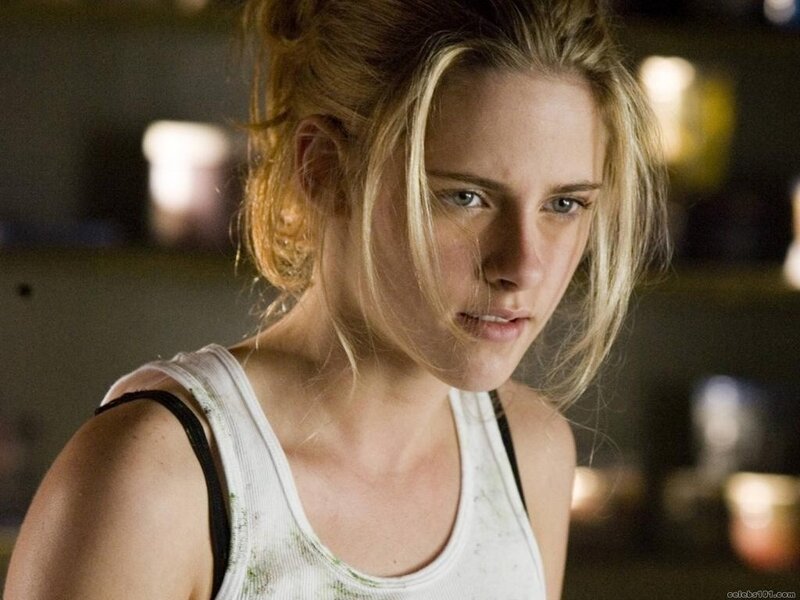 woman in dirty tank top