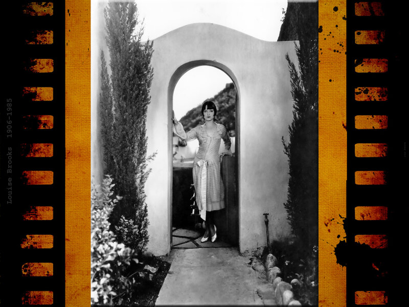 Woman in Doorway — Black, Serene
