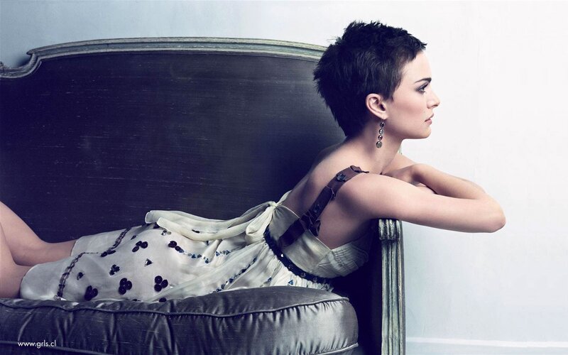 woman in dress on couch