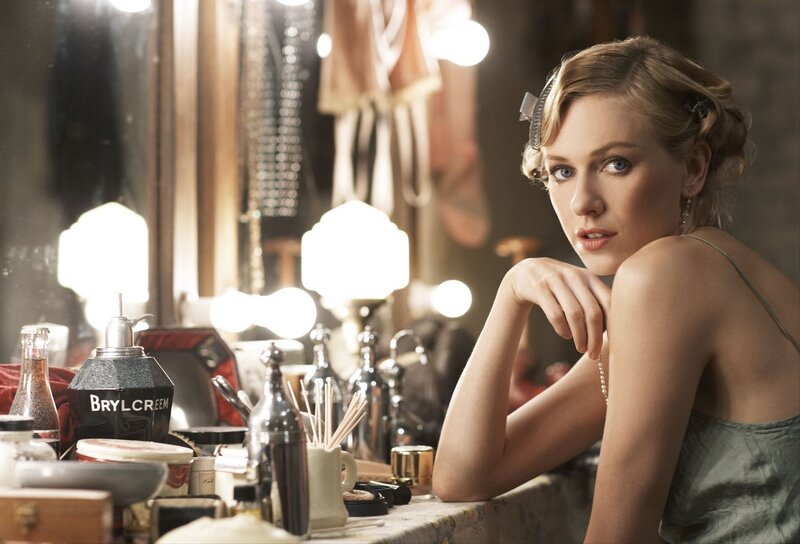 woman in dressing room