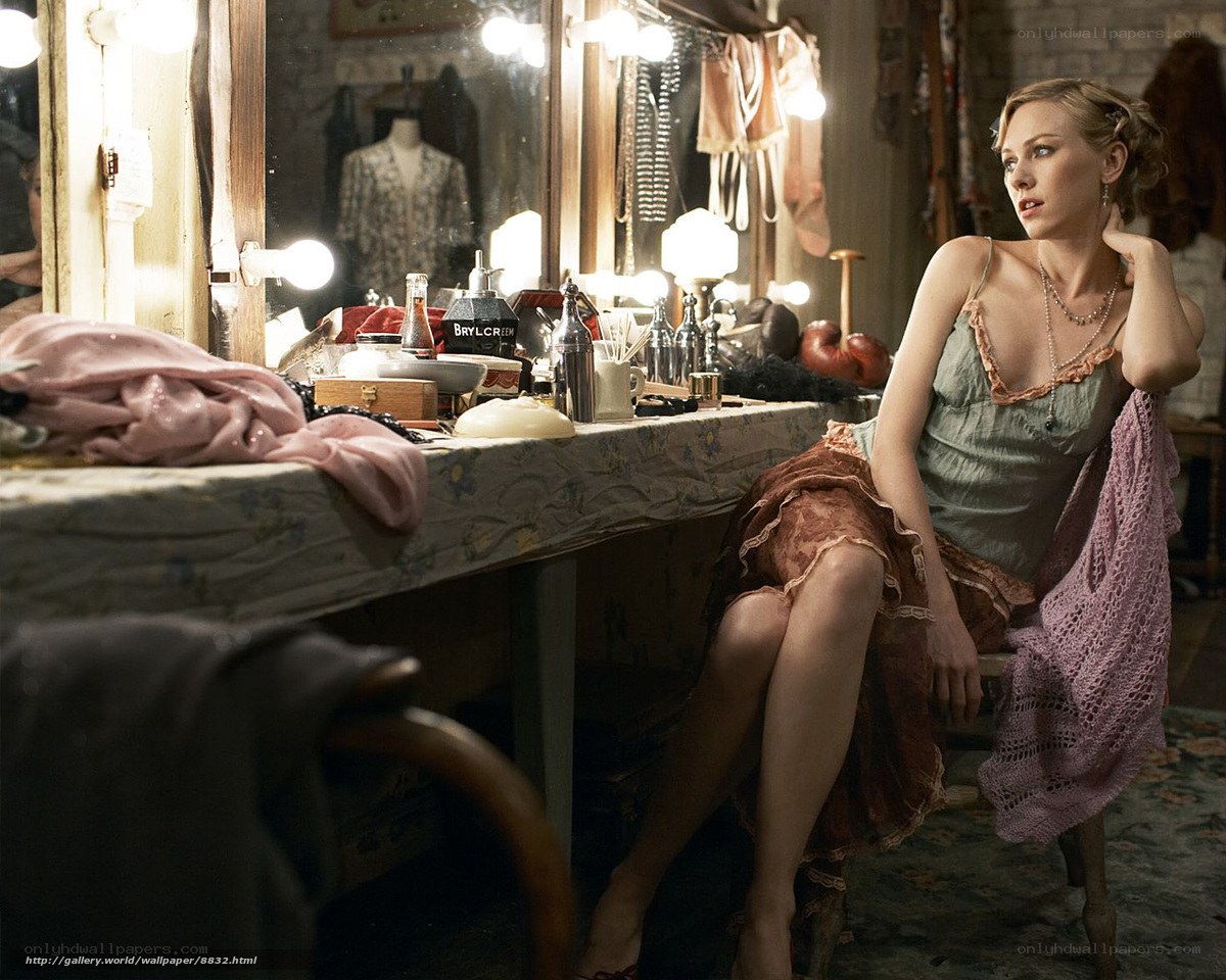 woman in dressing room