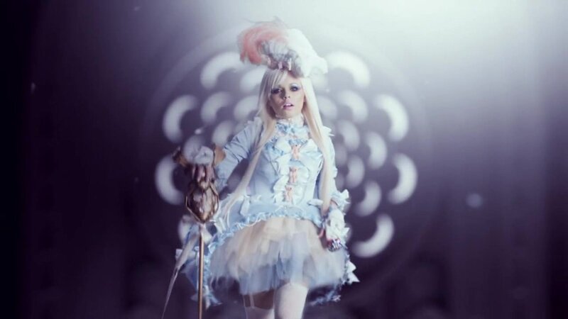 woman in elaborate costume