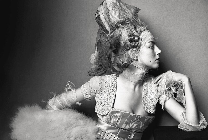 woman in elaborate costume